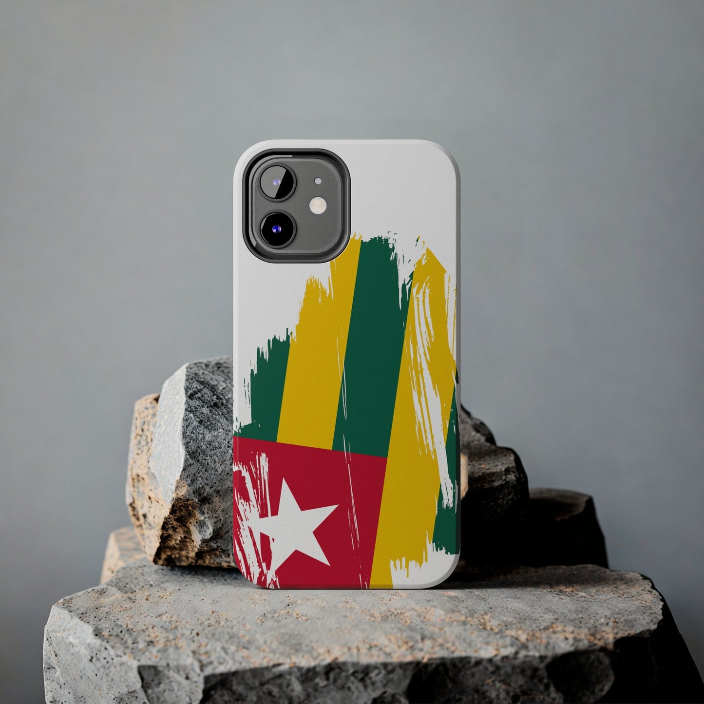 Togo Flag iPhone Case iPhone 15 14 13 12 Mini 11 XR Xs X 8 7 SE iPhone Pro Max , Iphone cover, Iphone Tough Case