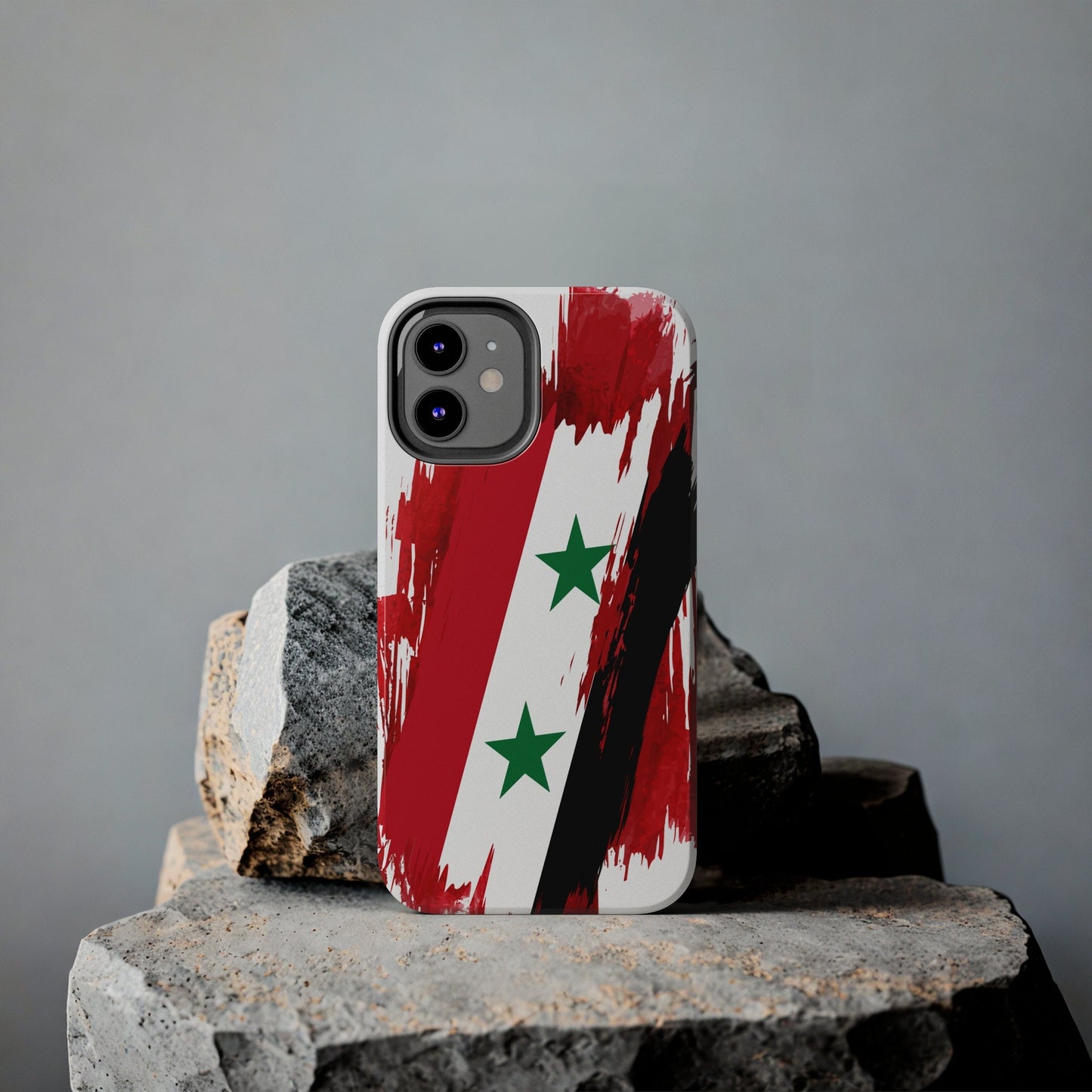 Syria Flag iPhone Case iPhone 15 14 13 12 Mini 11 XR Xs X 8 7 SE iPhone Pro Max , Iphone cover, Iphone Tough Case