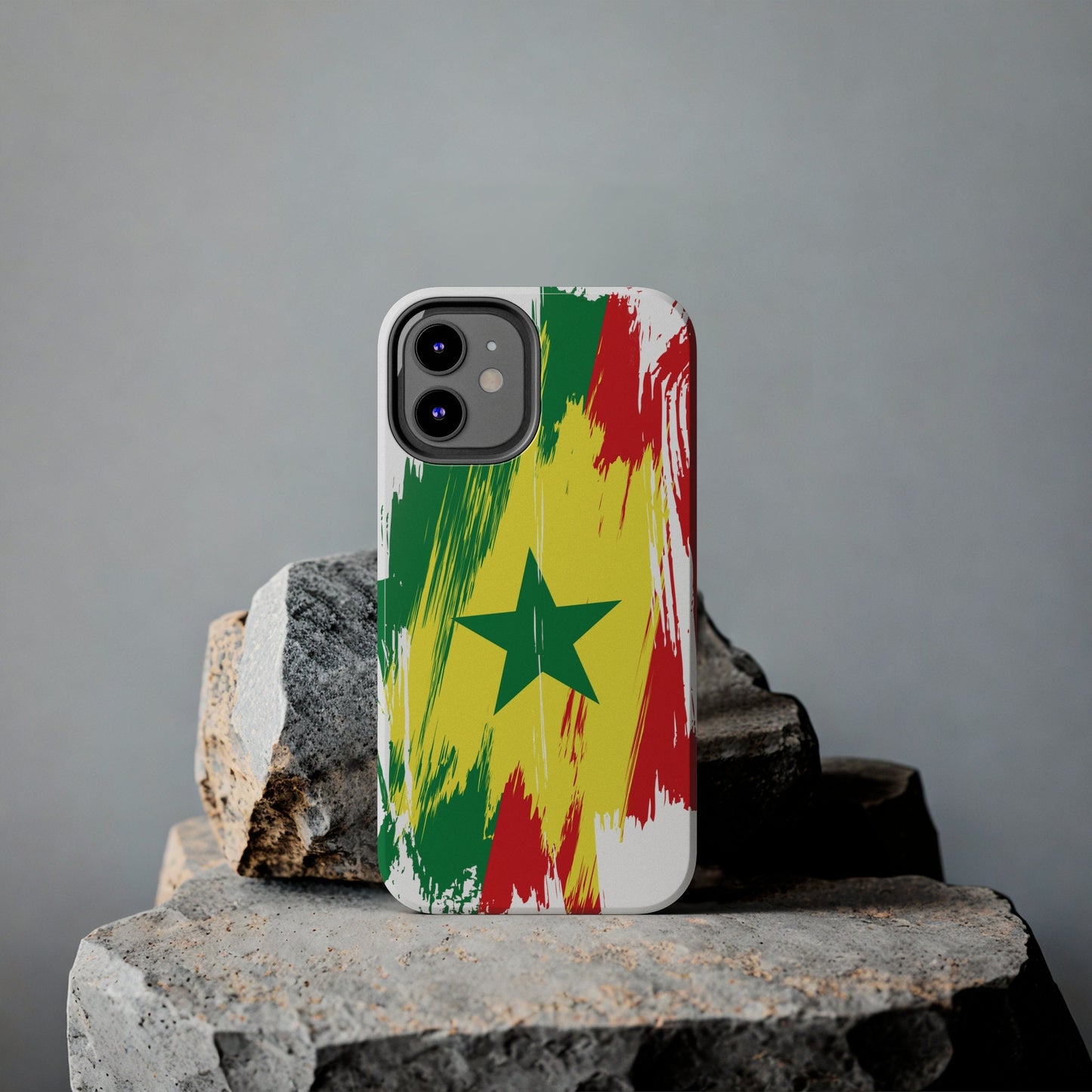 Senegal Flag iPhone Case iPhone 15 14 13 12 Mini 11 XR Xs X 8 7 SE iPhone Pro Max , Iphone cover, Iphone Tough Case