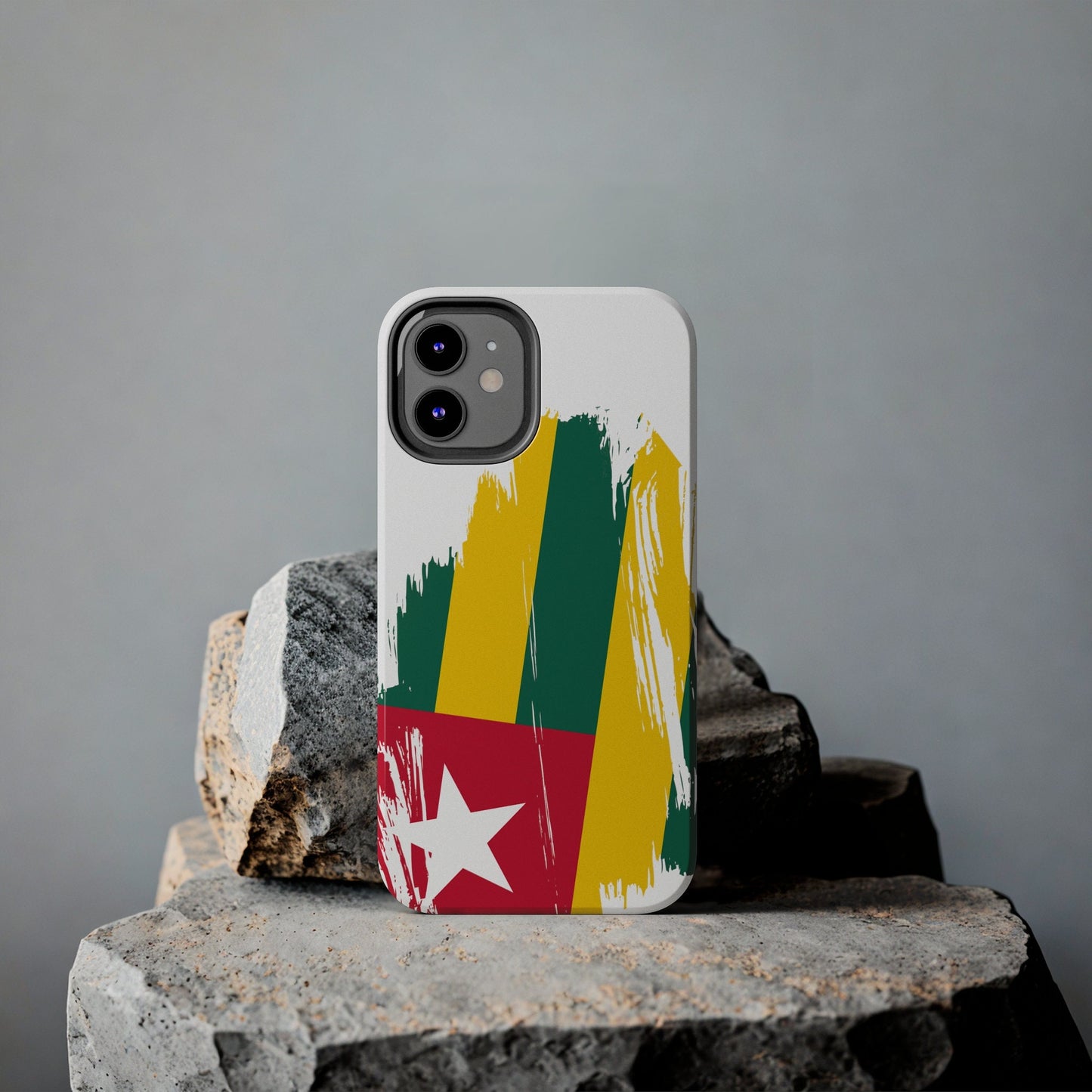 Togo Flag iPhone Case iPhone 15 14 13 12 Mini 11 XR Xs X 8 7 SE iPhone Pro Max , Iphone cover, Iphone Tough Case