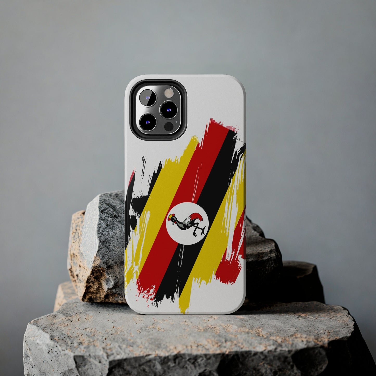 Uganda Flag iPhone Case iPhone 15 14 13 12 Mini 11 XR Xs X 8 7 SE iPhone Pro Max , Iphone cover, Iphone Tough Case