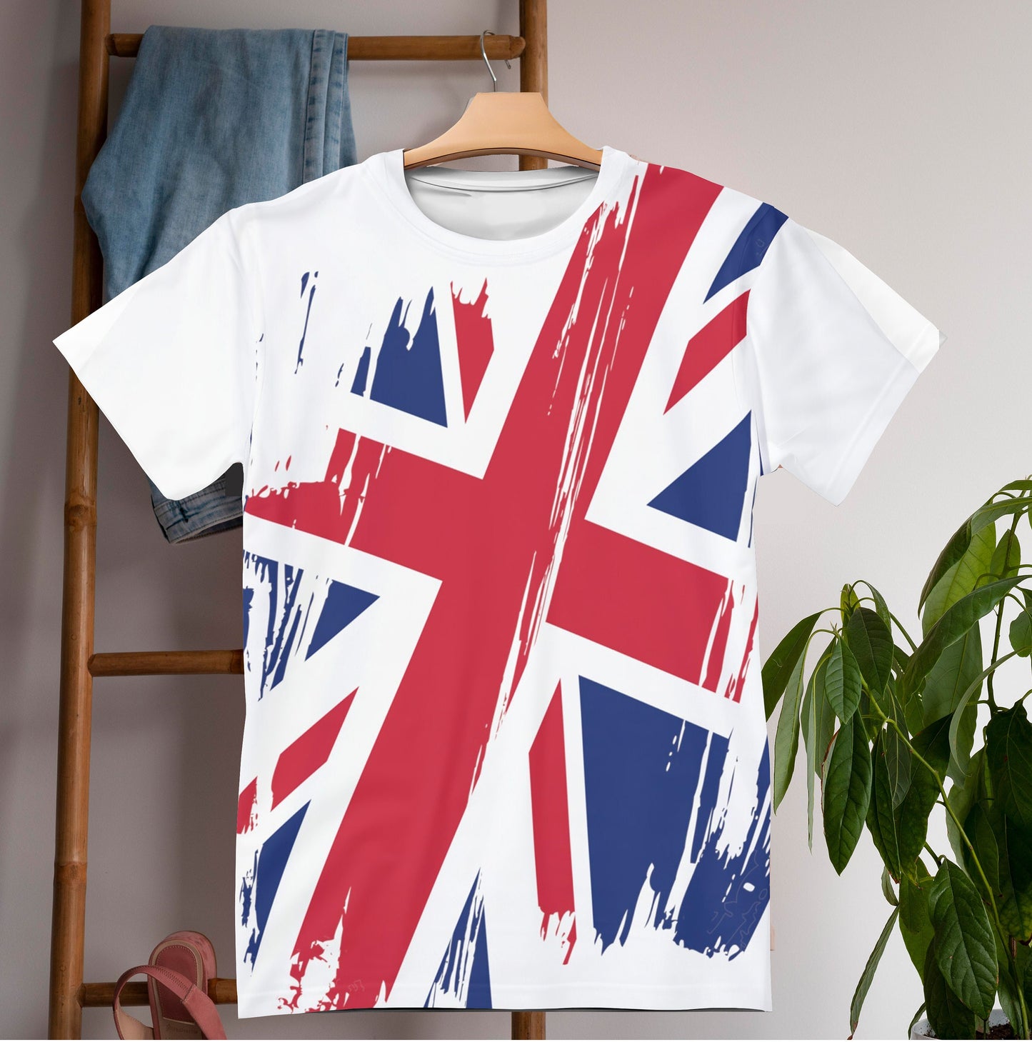 United Kingdom Flag T-shirt | United Kingdom T-shirt | All over print Unisex T-shirt with United Kingdom Flag