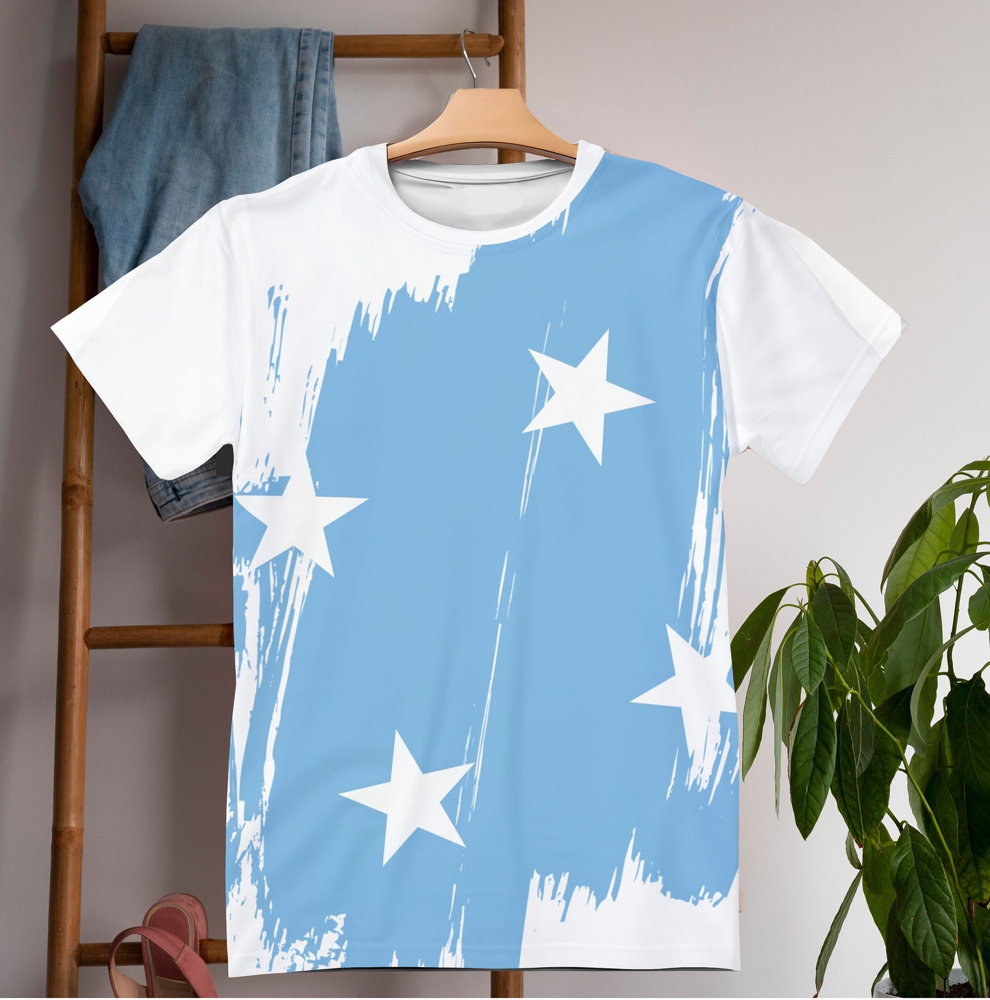 Micronesia Flag T-shirt | Micronesia T-shirt | All over print Unisex T-shirt with Micronesia Flag