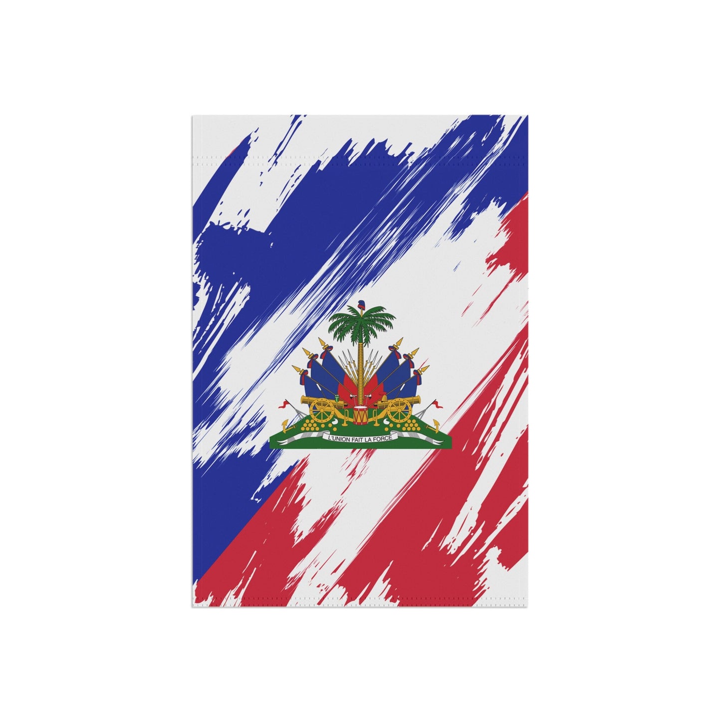 Haiti Garden Flag - Garden & House Banner | Size - 12" x 18" | Double Sided Custom Country Design Print