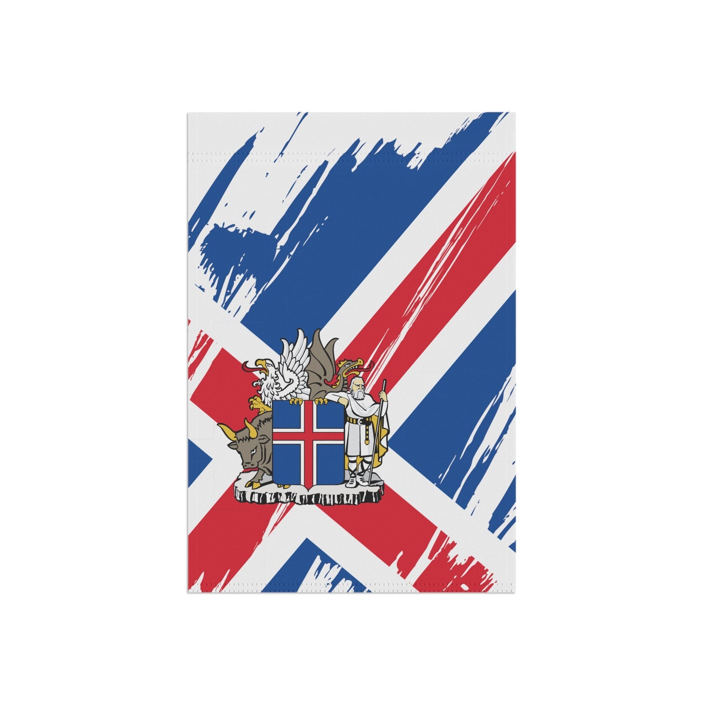 Iceland Garden Flag - Garden & House Banner | Size - 12" x 18" | Double Sided Custom Country Design Print