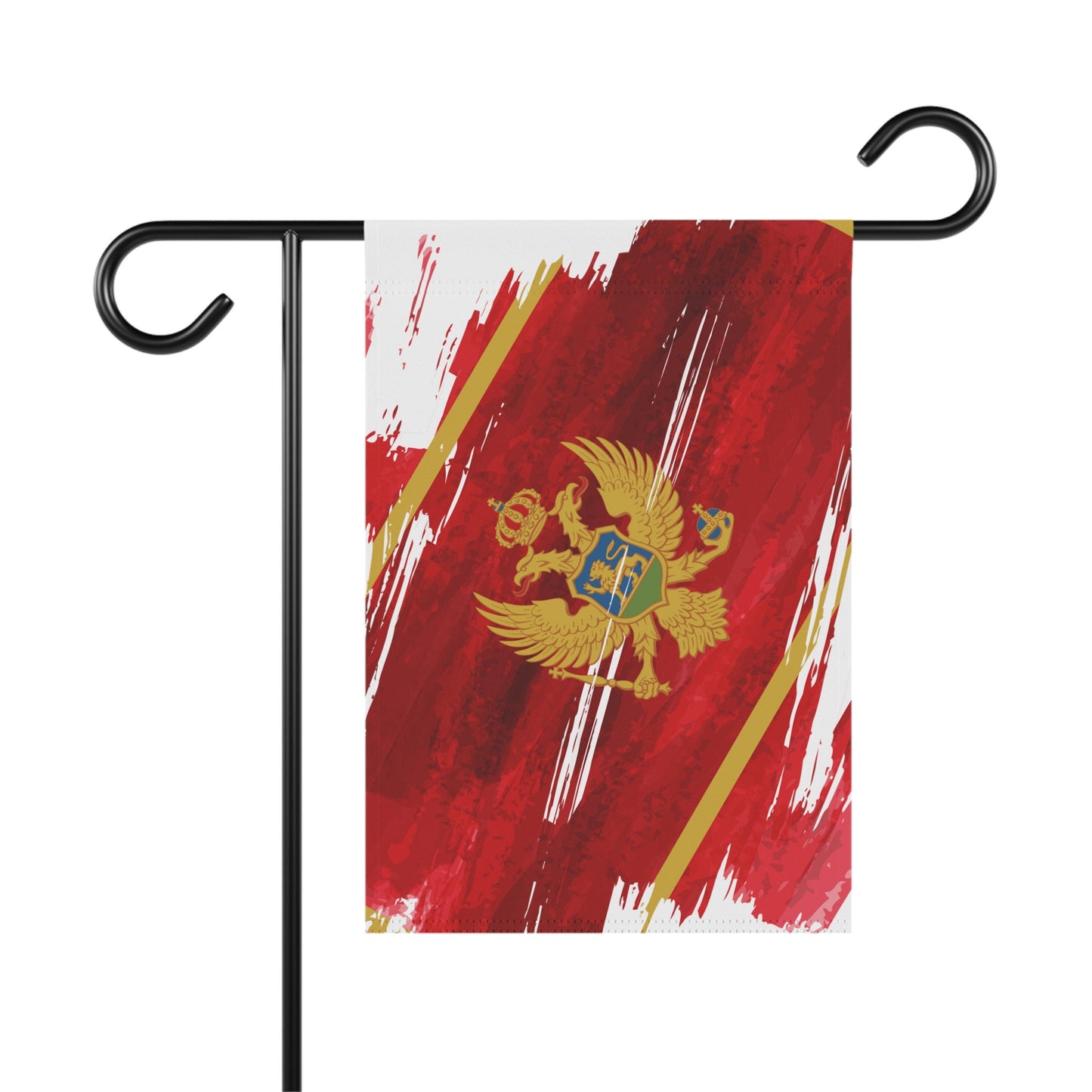 Montenegro Garden Flag - Garden & House Banner | Size - 12" x 18" | Double Sided Custom Country Design Print