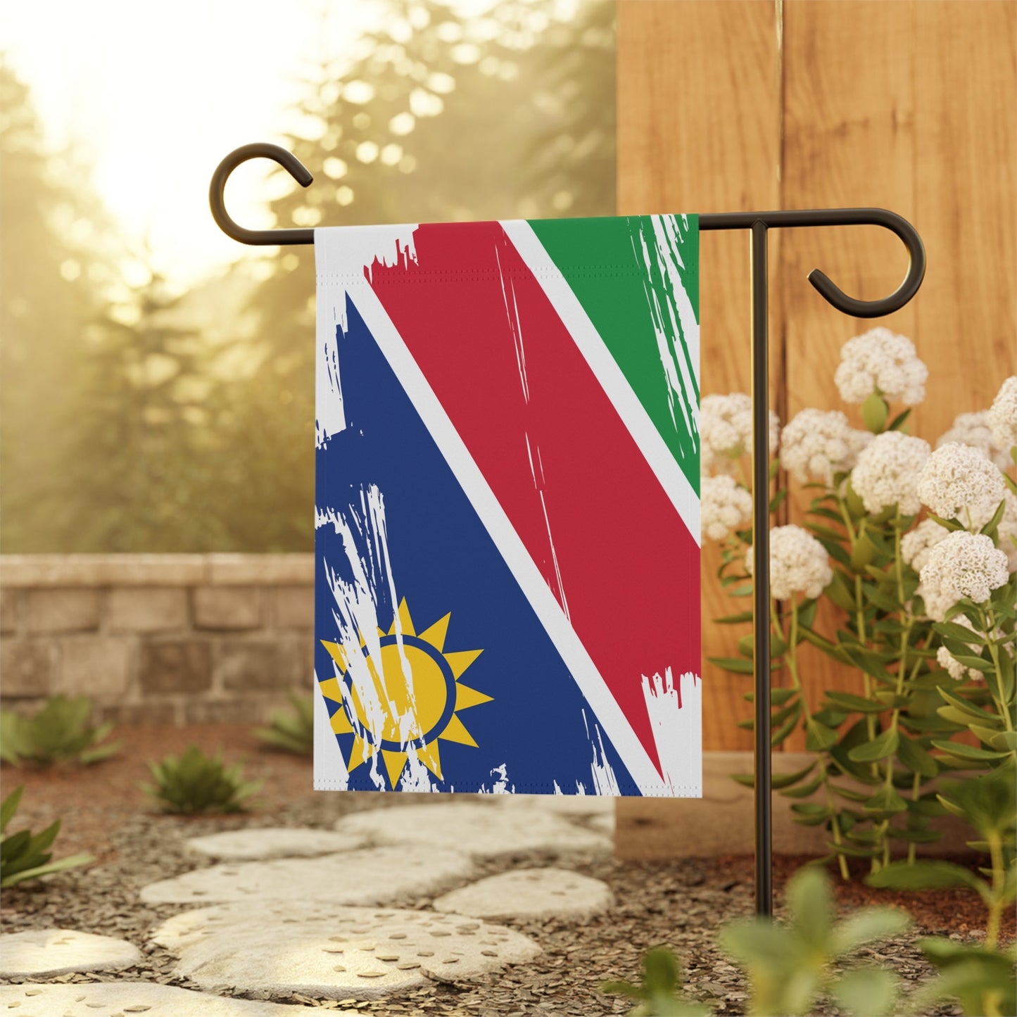 Namibia Garden Flag - Garden & House Banner | Size - 12" x 18" | Double Sided Custom Country Design Print