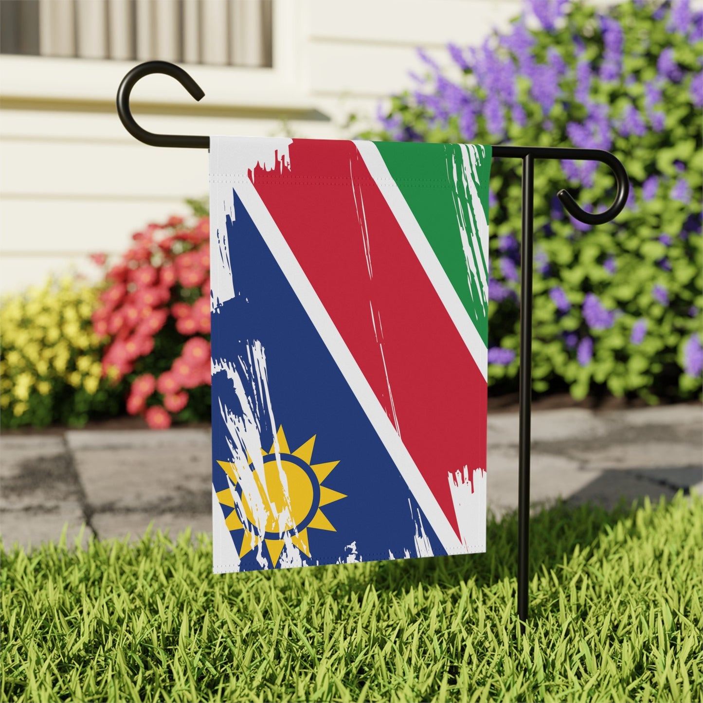 Namibia Garden Flag - Garden & House Banner | Size - 12" x 18" | Double Sided Custom Country Design Print