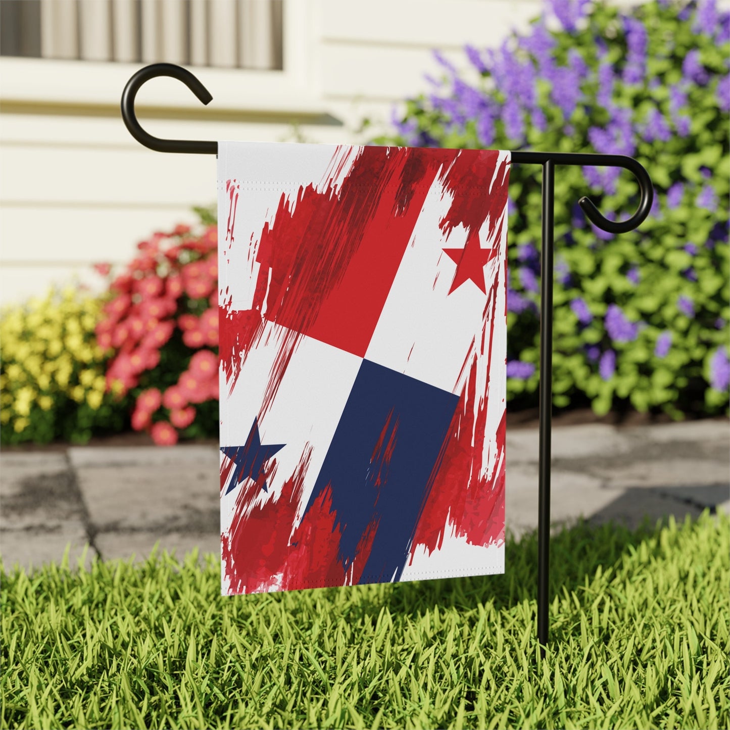 Panama Garden Flag - Garden & House Banner | Size - 12" x 18" | Double Sided Custom Country Design Print