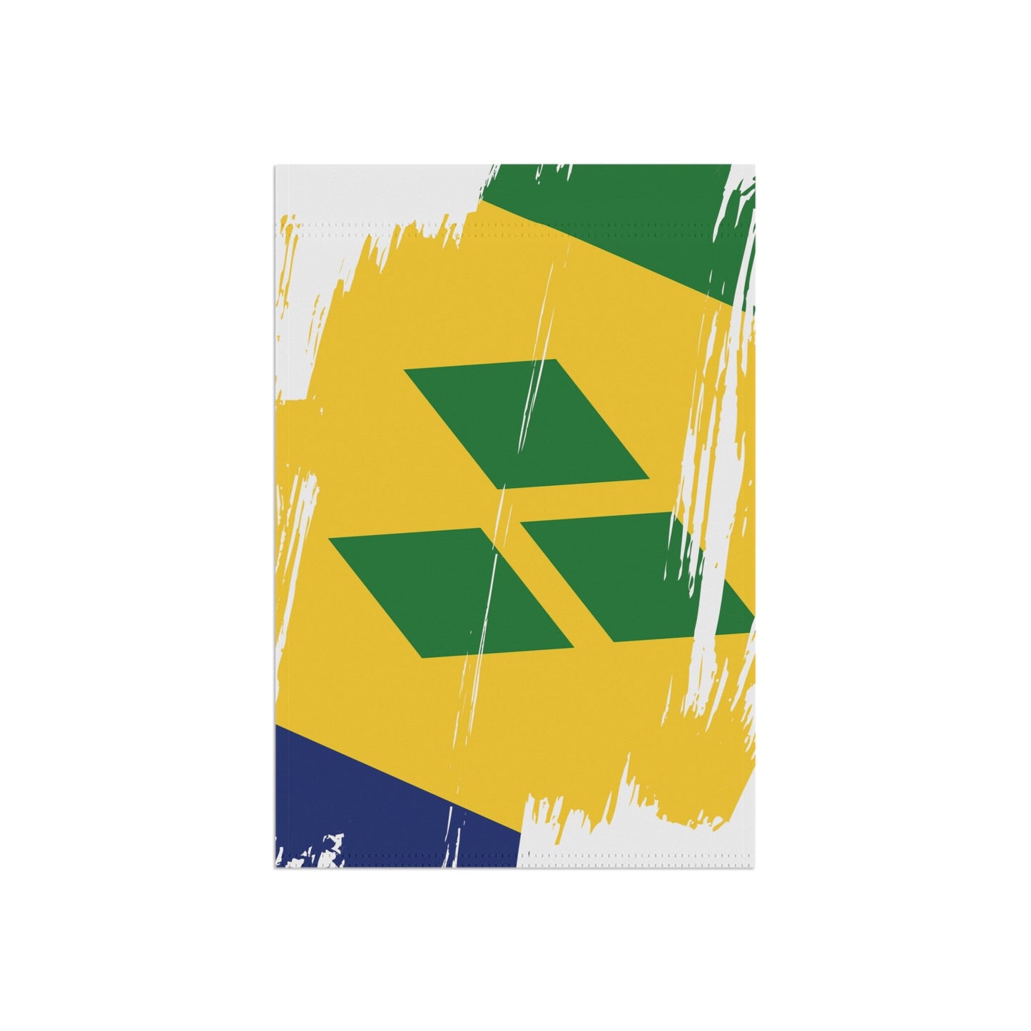 Saint Vincent and the Grenadines Garden Flag - Garden & House Banner | Size - 12" x 18" | Double Sided Custom Country Design Print
