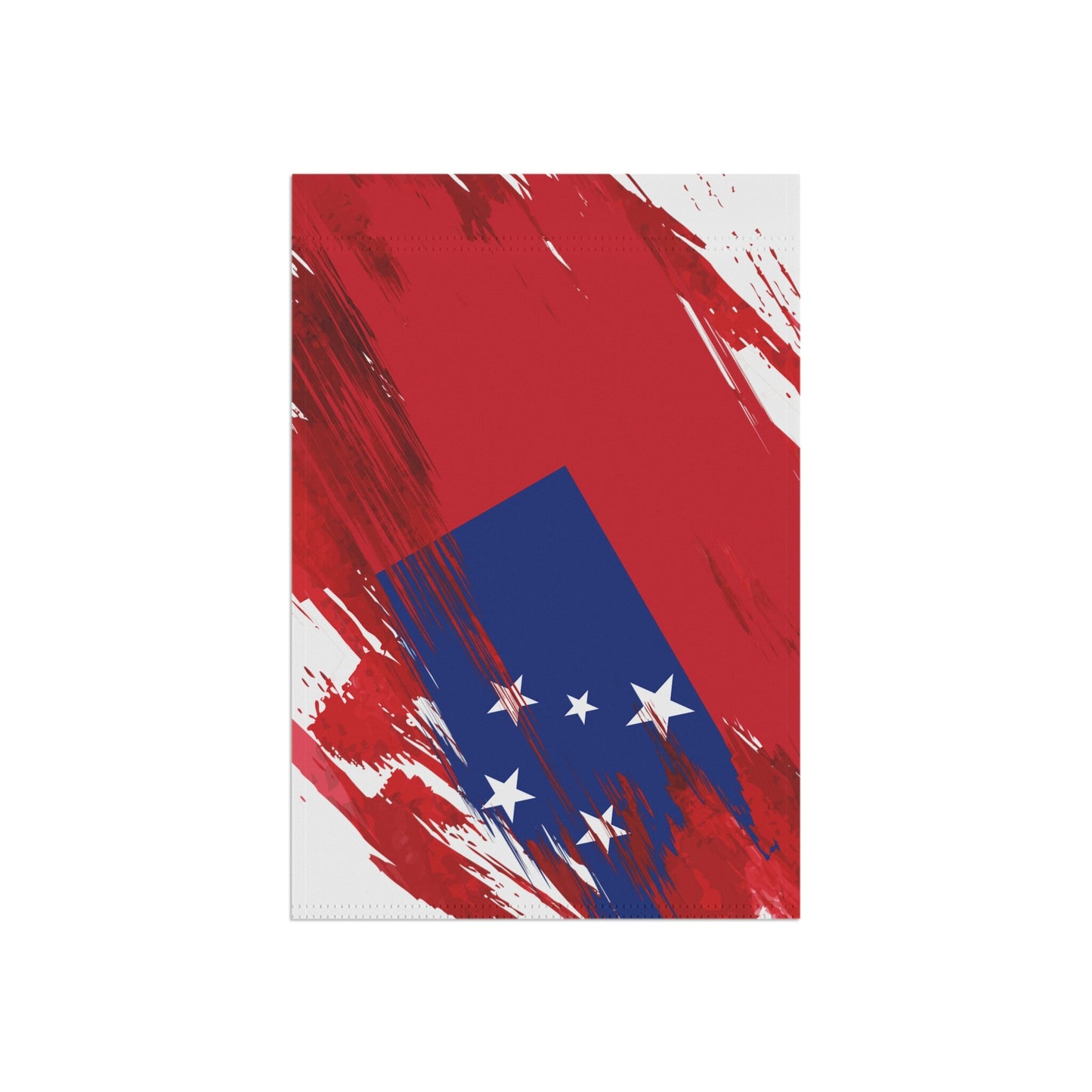 Samoa Garden Flag - Garden & House Banner | Size - 12" x 18" | Double Sided Custom Country Design Print