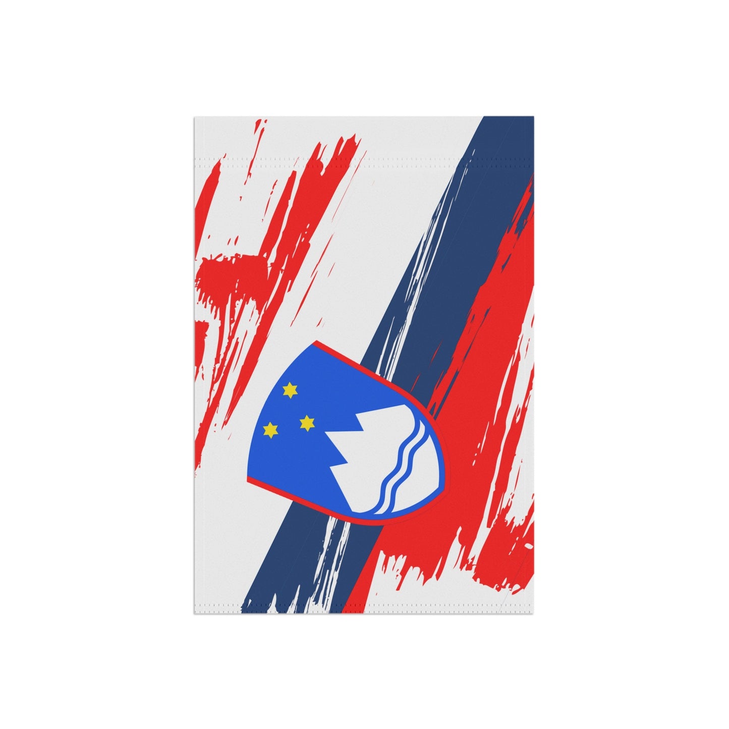 Slovenia Garden Flag - Garden & House Banner | Size - 12" x 18" | Double Sided Custom Country Design Print