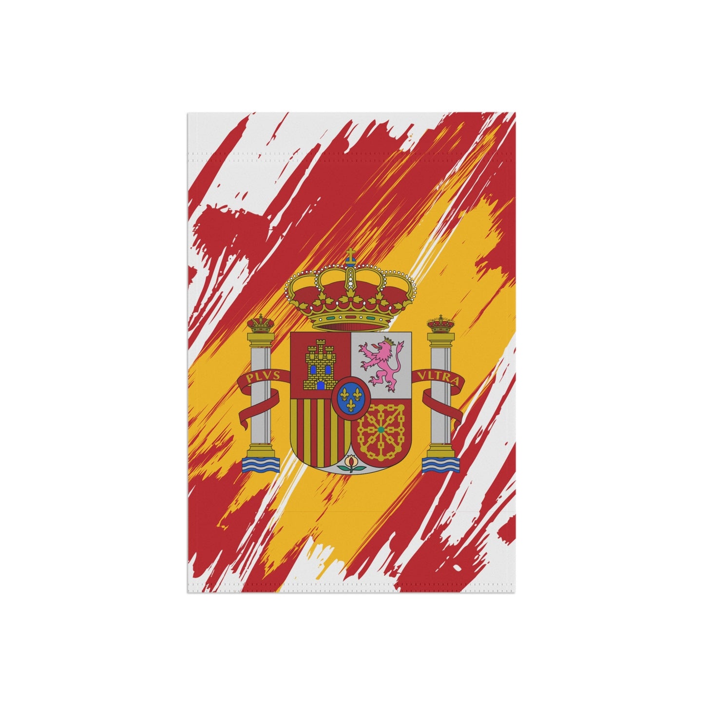 Spain Garden Flag - Garden & House Banner | Size - 12" x 18" | Double Sided Custom Country Design Print
