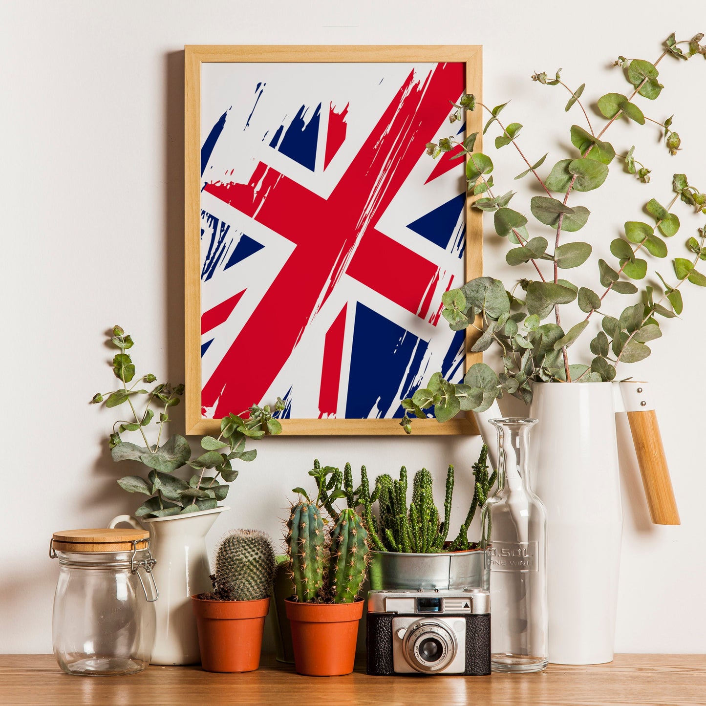 United Kingdom Flag Print | United Kingdom Poster | United Kingdom Wall art print | United Kingdom Home Decoration | Unframed