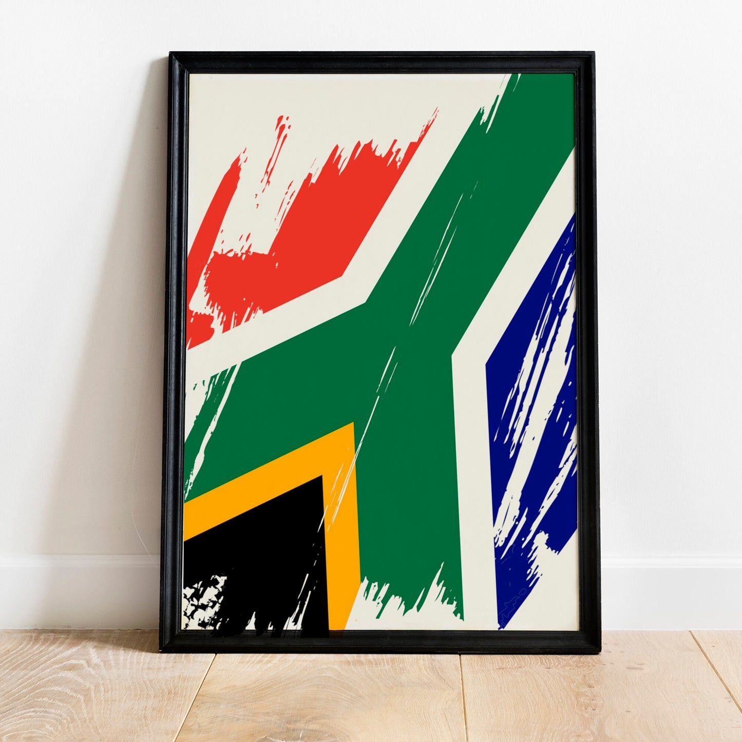 South Africa Flag Print | South Africa Poster | South Africa Wall art print | South Africa Home Decoration | Unframed