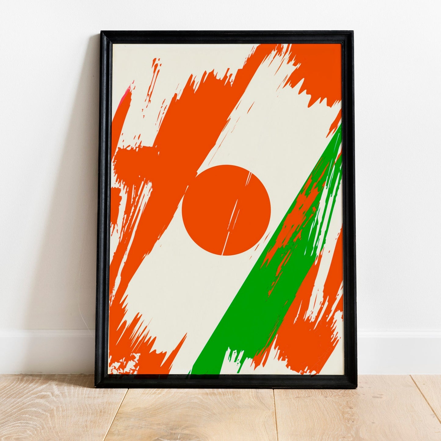 Niger Flag Print | Niger Poster | Niger Wall art print | Niger Home Decoration | Unframed