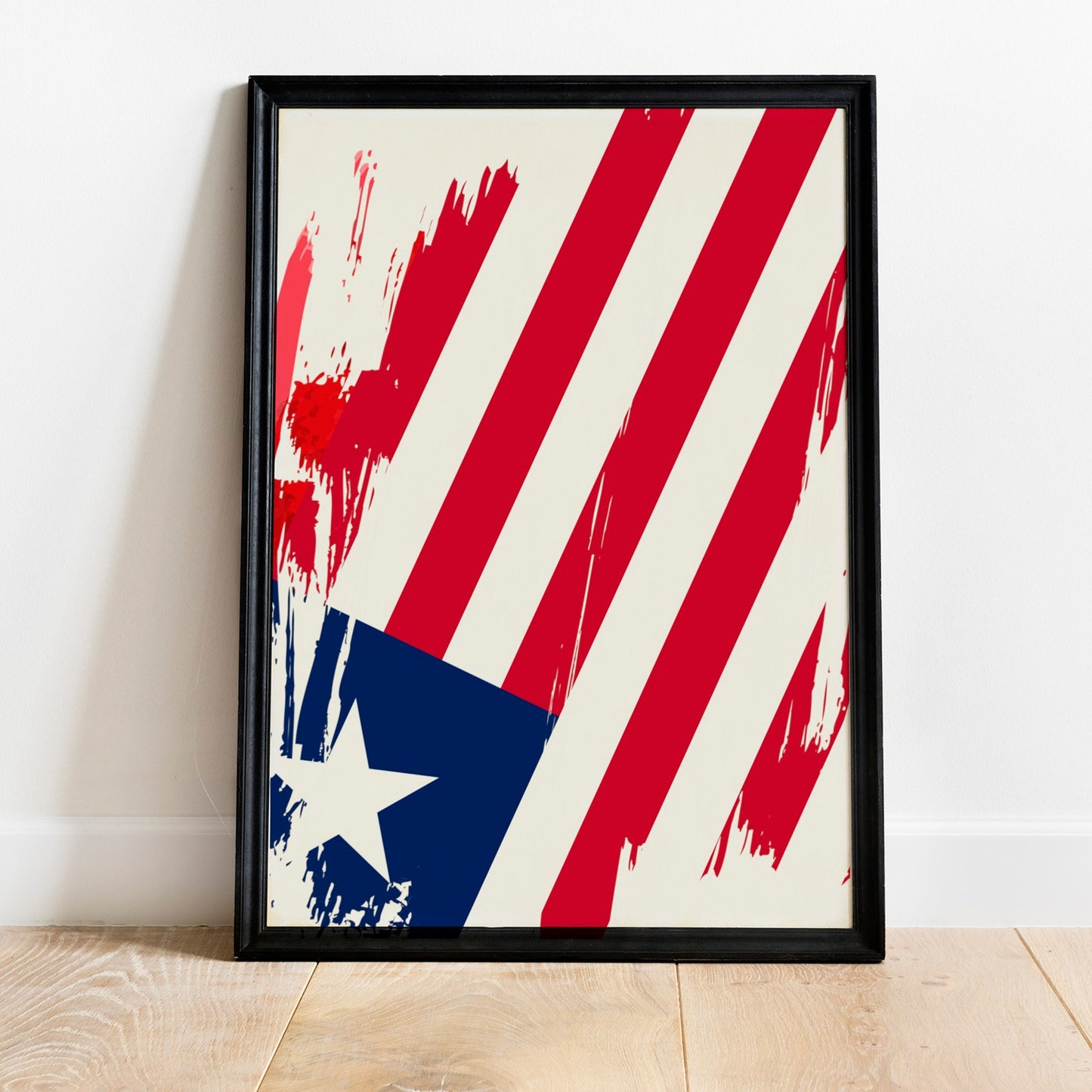 Liberia Flag Print | Liberia Poster | Liberia Wall art print | Liberia Home Decoration | Unframed