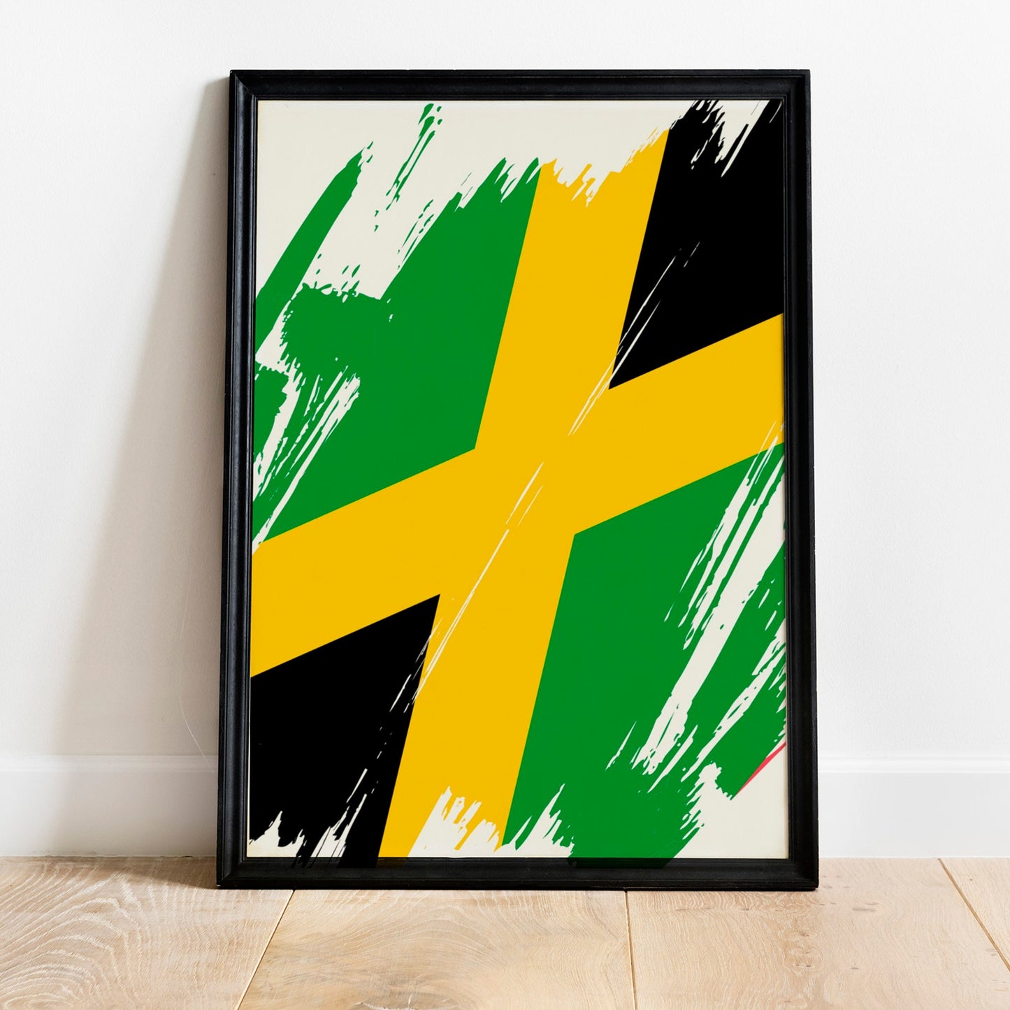 Jamaica Flag Print | Jamaica Poster | Jamaica Wall art print | Jamaica Home Decoration | Unframed