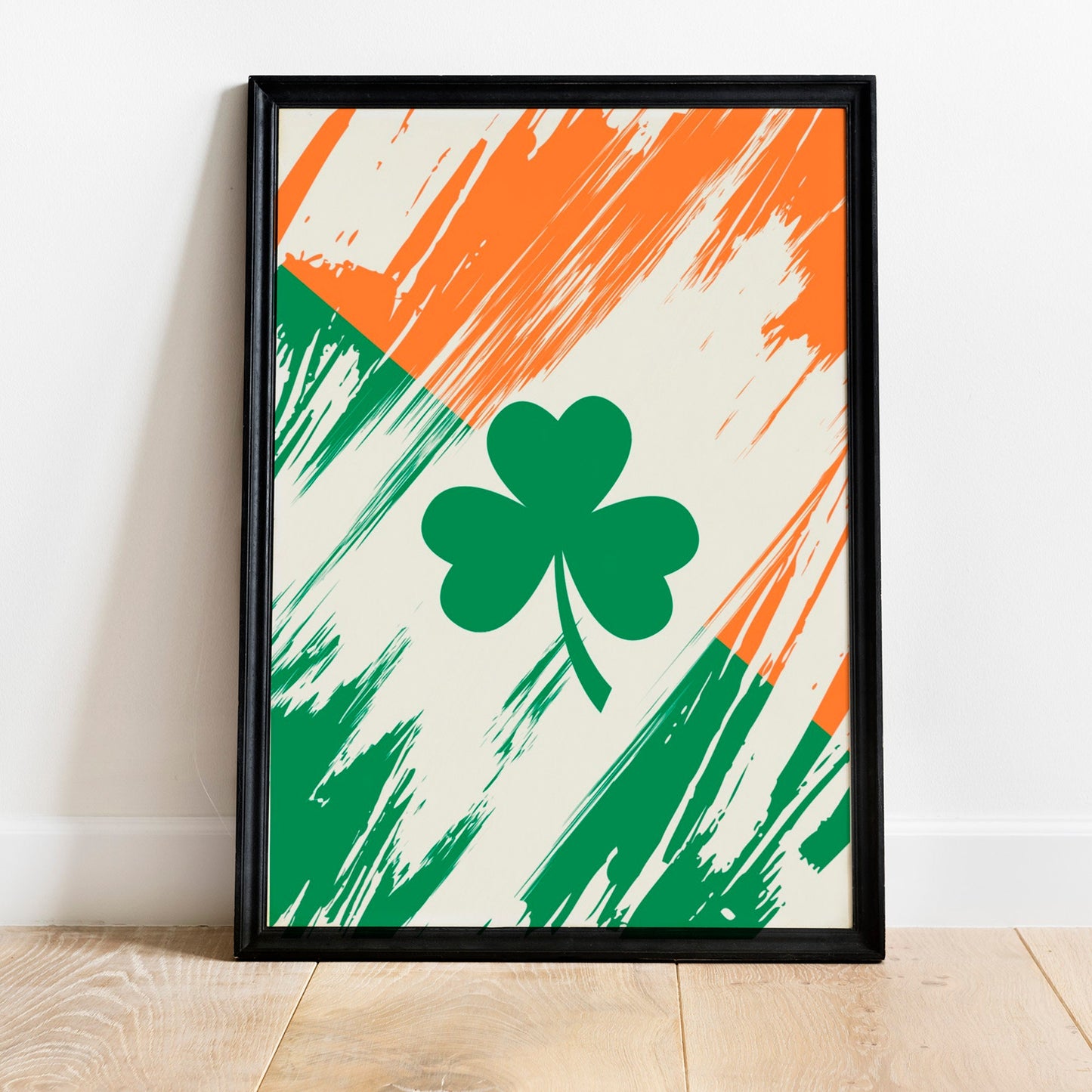 Ireland Flag Print | Ireland Poster | Ireland Wall art print | Ireland Home Decoration | Unframed