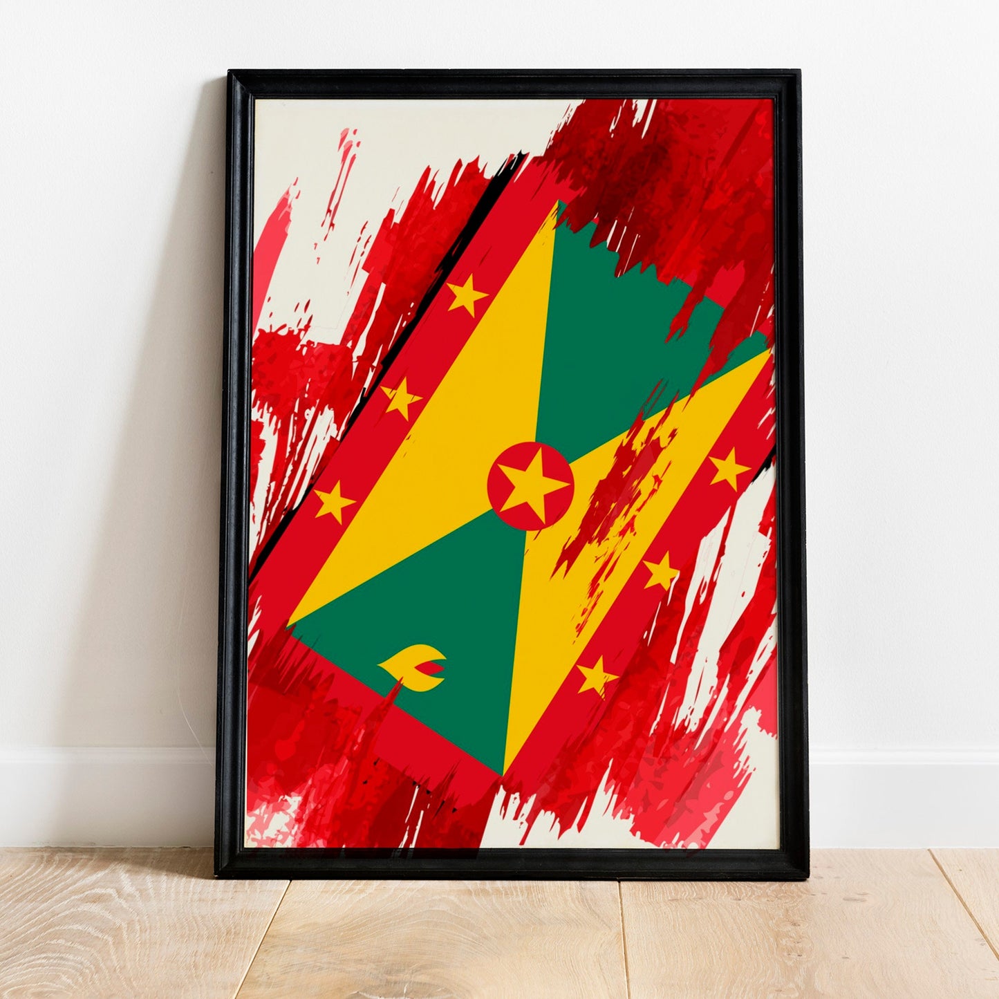 Grenada Flag Print | Grenada Poster | Grenada Wall art print | Grenada Home Decoration | Unframed