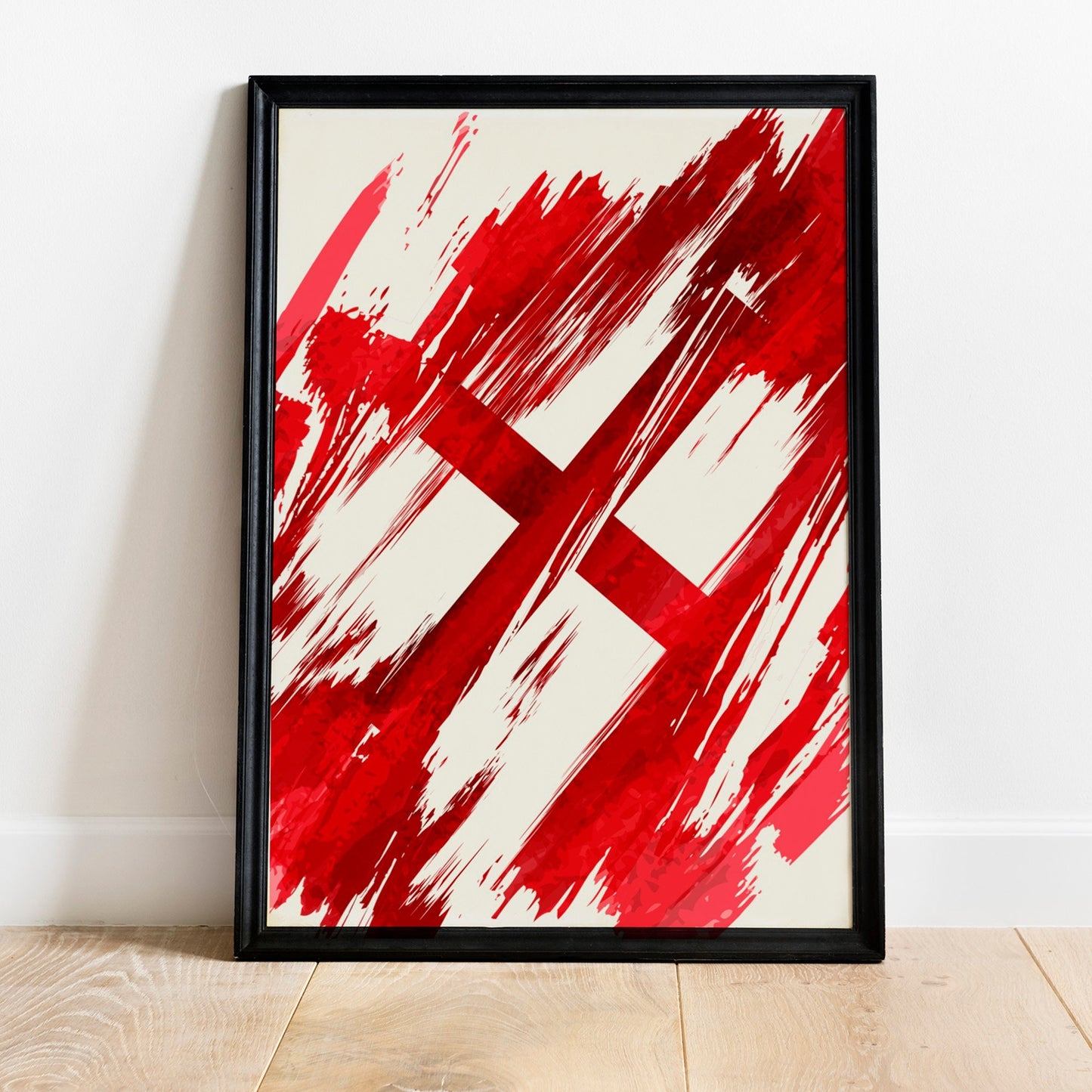 England Flag Print | England Poster | England Wall art print | England Home Decoration | Unframed