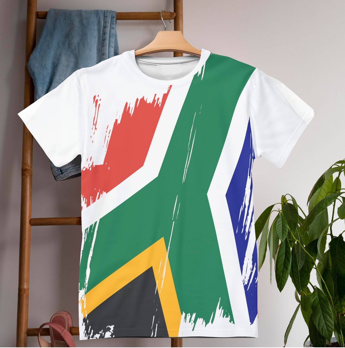 South Africa Flag T-shirt | South Africa T-shirt | All over print Unisex T-shirt with South Africa Flag