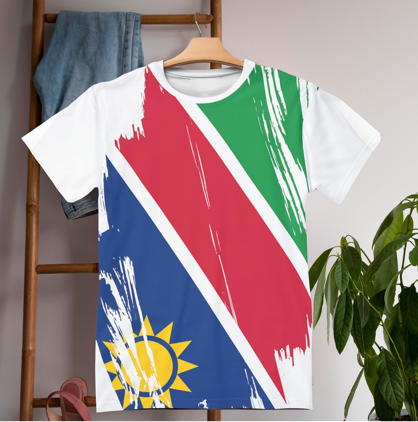 Namibia Flag T-shirt | Namibia T-shirt | All over print Unisex T-shirt with Namibia Flag