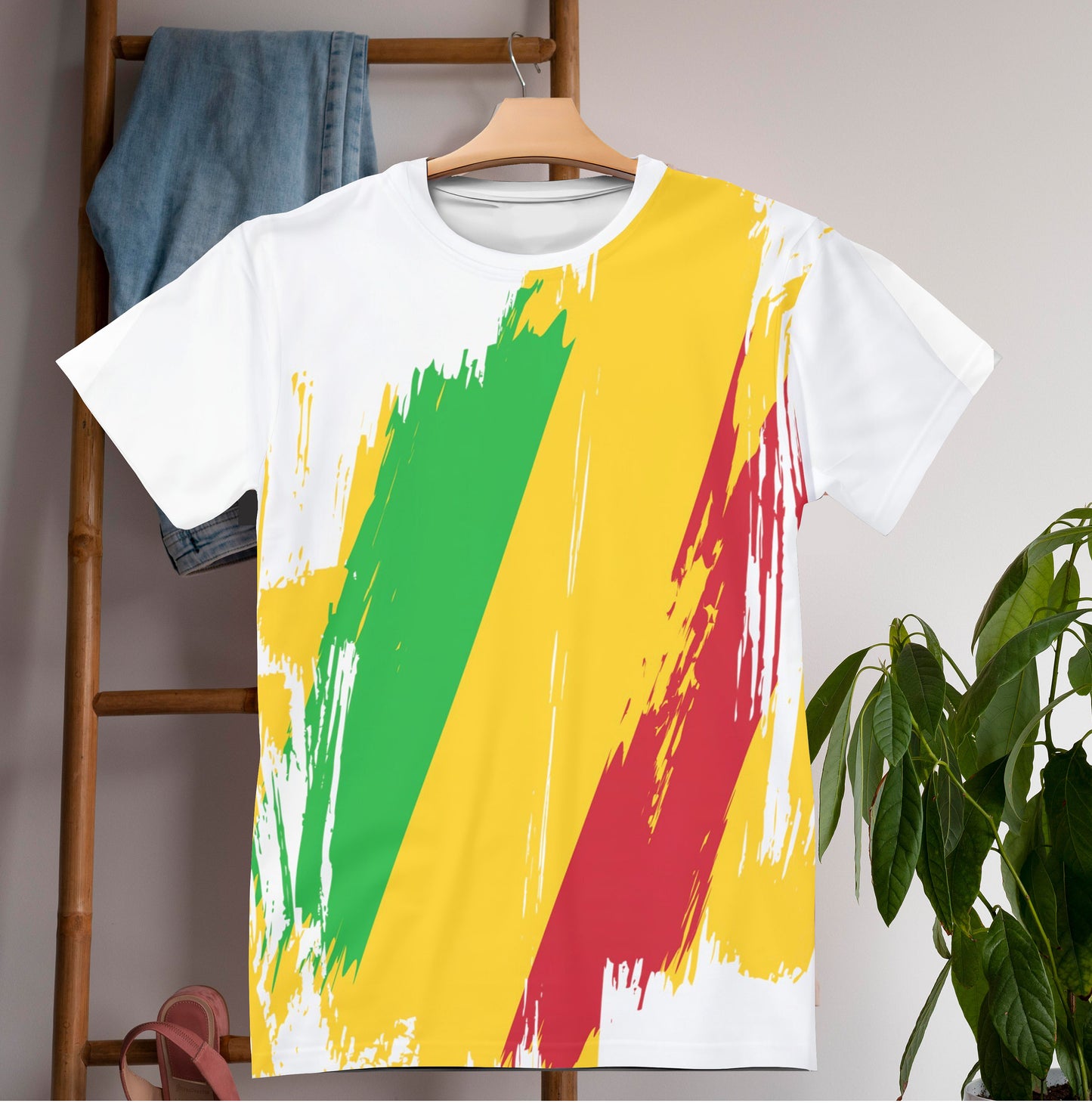 Mali Flag T-shirt | Mali T-shirt | All over print Unisex T-shirt with Mali Flag