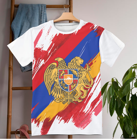 Armenia Flag T-shirt | Armenia T-shirt | All over print Unisex T-shirt with Armenia Flag