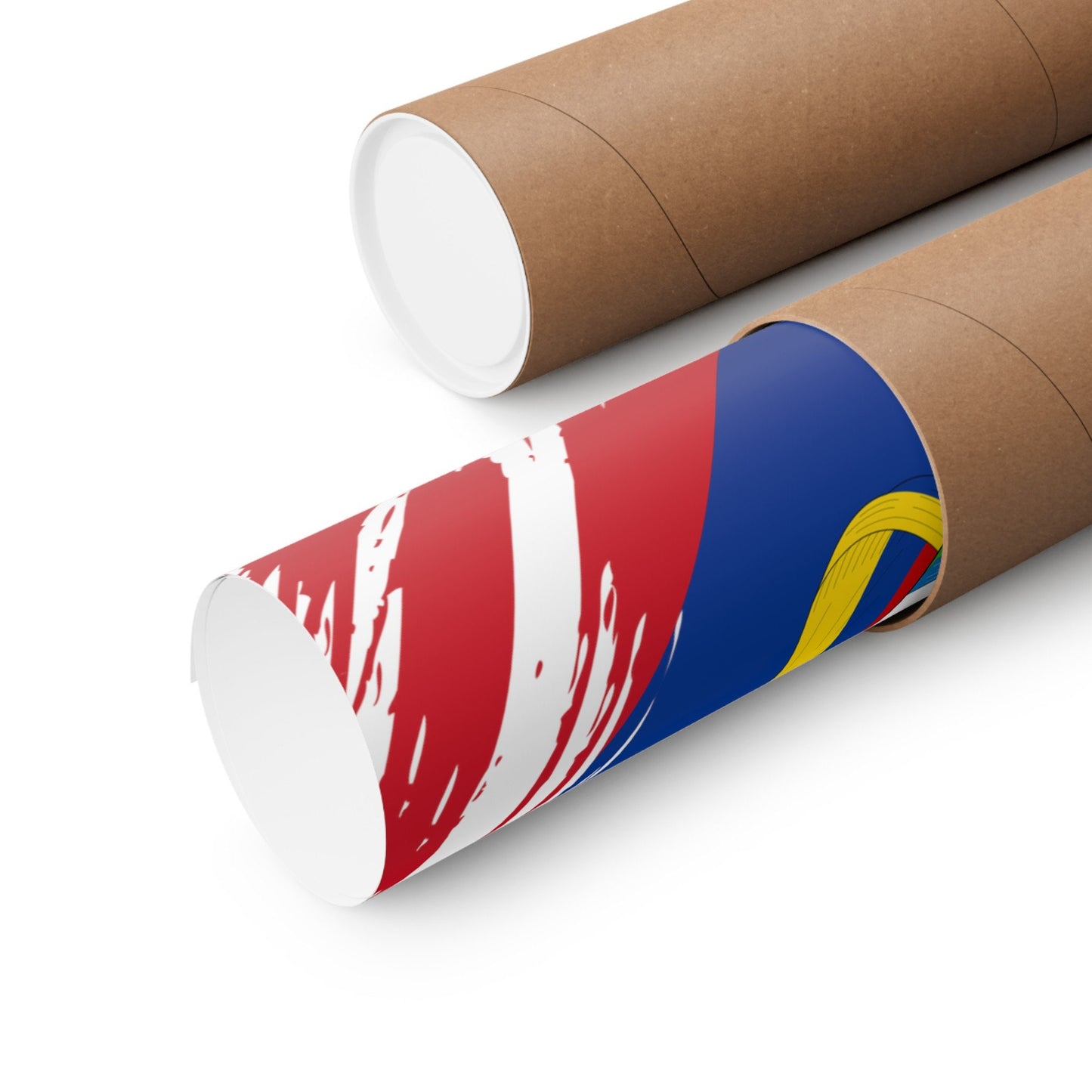 Colombia Flag Print | Colombia Poster | Colombia Wall art print | Colombia Home Decoration | Unframed