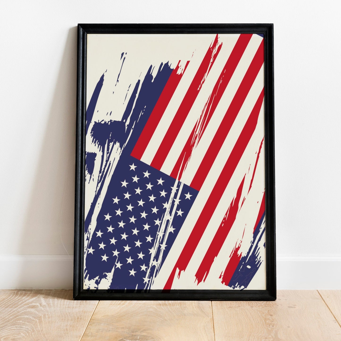 United States of America Flag Print | United States of America Poster | United States of America Wall art print | Unframed