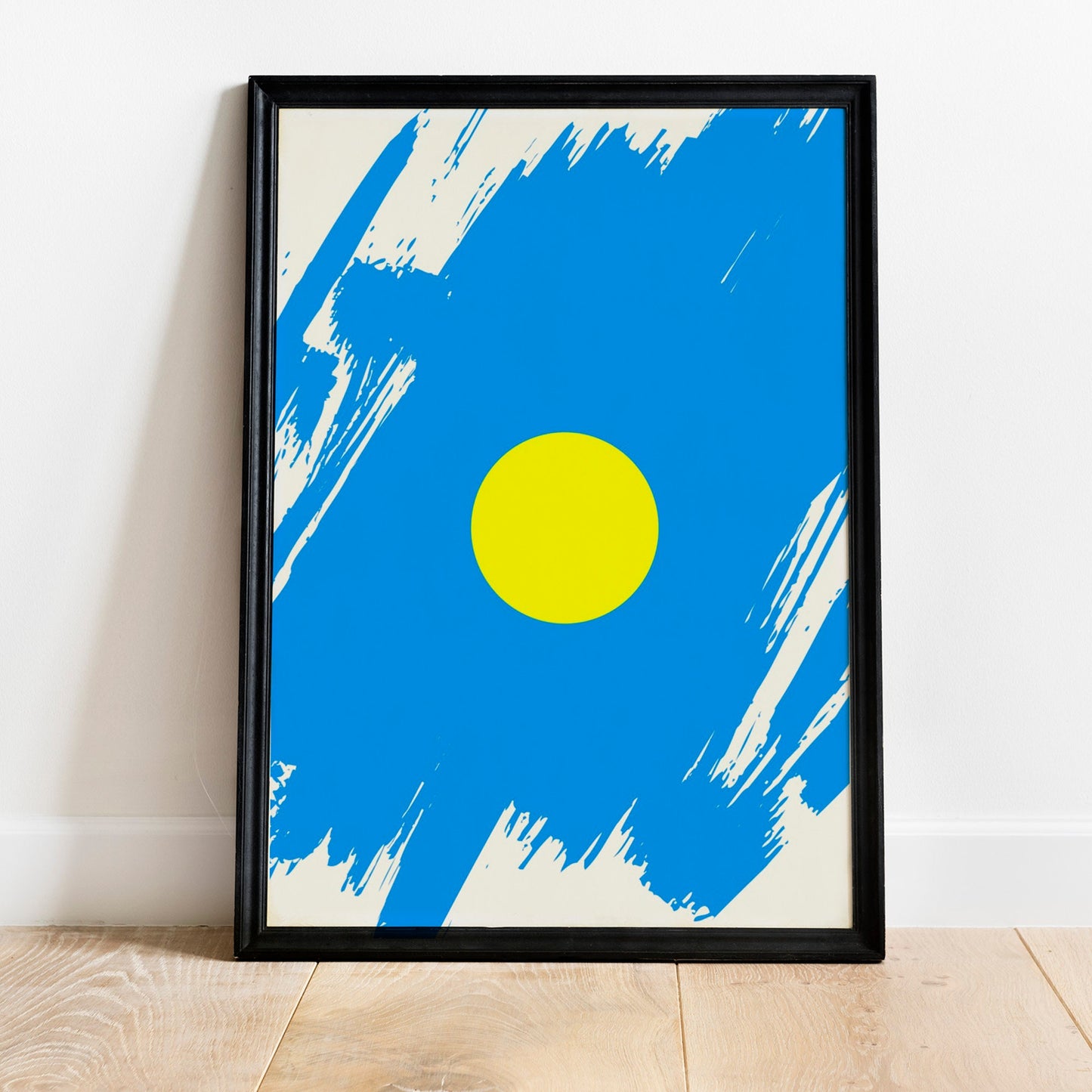 Palau Flag Print | Palau Poster | Palau Wall art print | Palau Home Decoration | Unframed