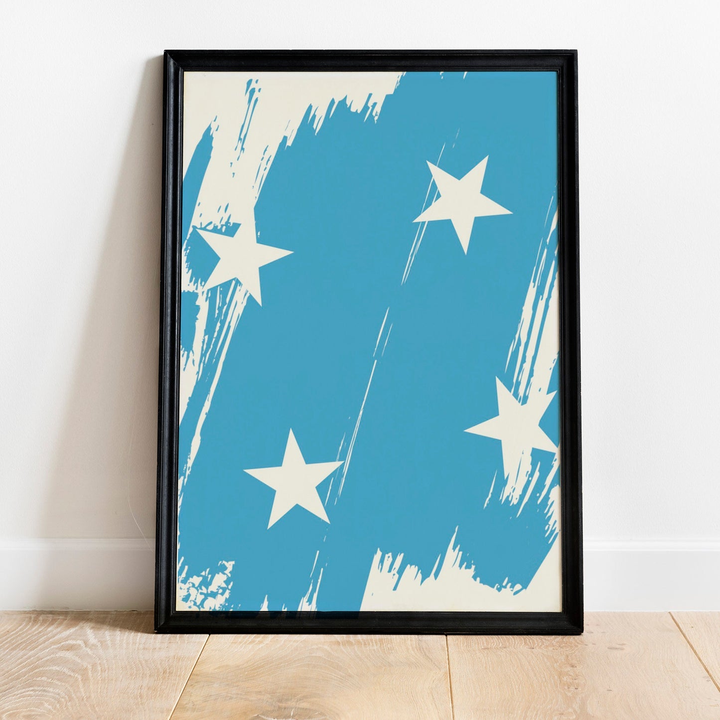 Micronesia Flag Print | Micronesia Poster | Micronesia Wall art print | Micronesia Home Decoration | Unframed