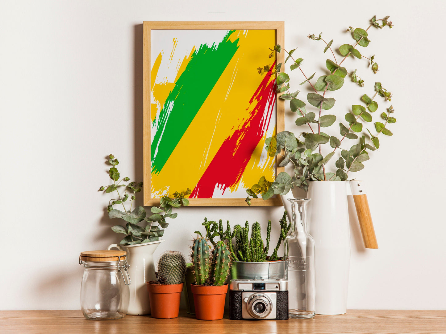 Mali Flag Print | Mali Poster | Mali Wall art print | Mali Home Decoration | Unframed