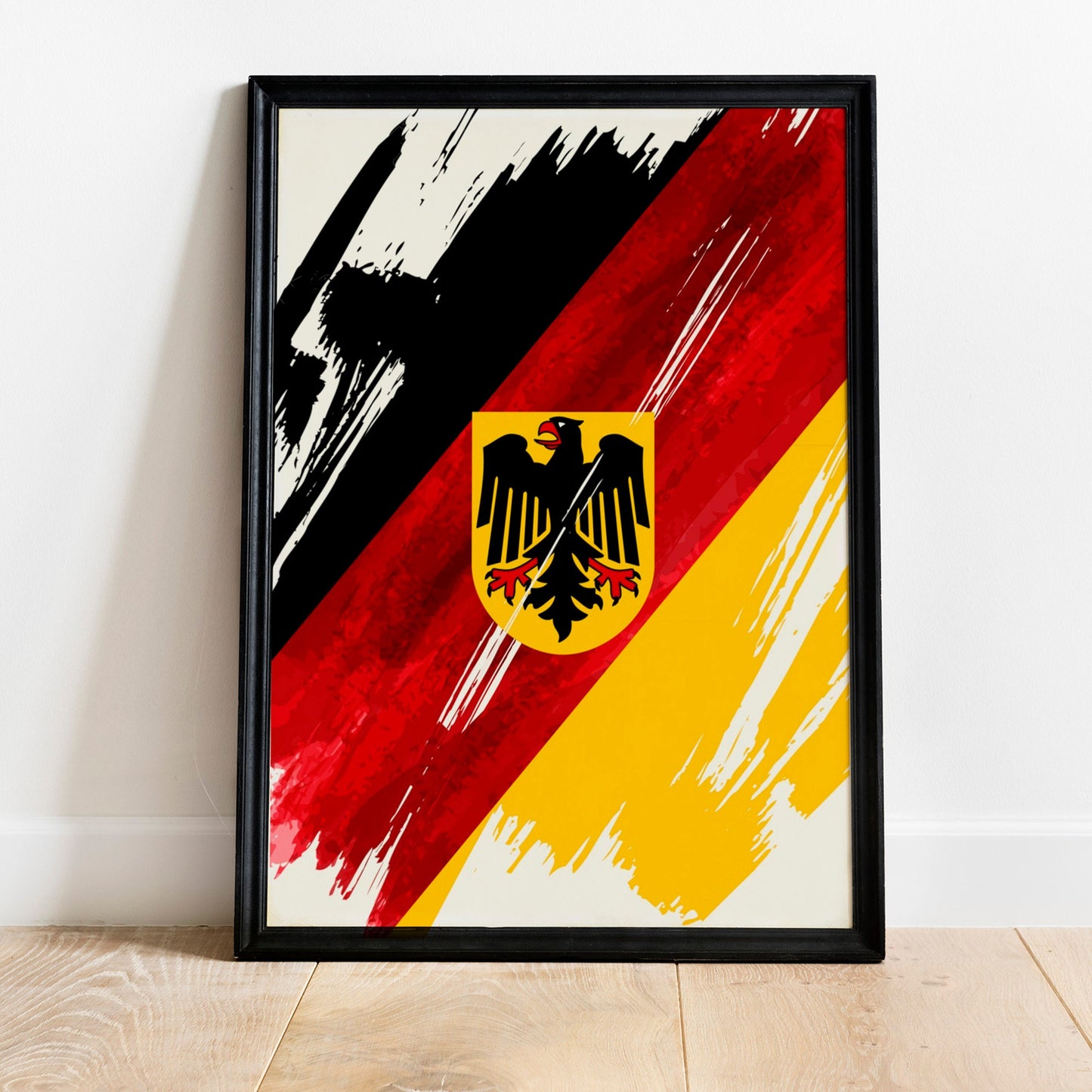 Germany Flag Print | Germany Poster | Germany Wall art print | Germany Home Decoration | Unframed